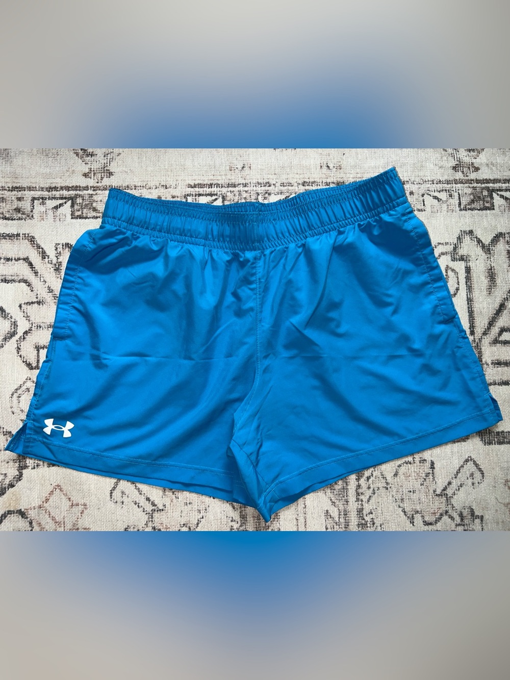 Under Armour Bright Light Blue Athletic Shorts